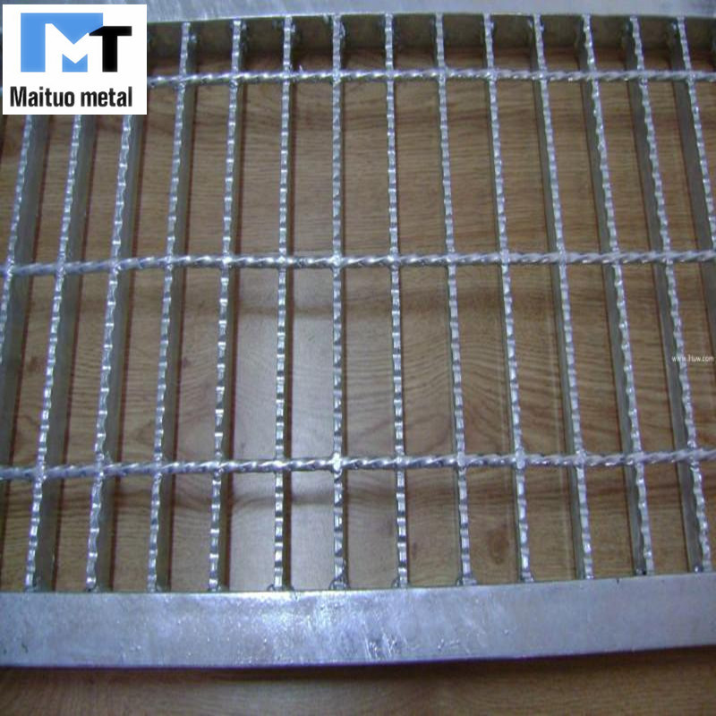 Escaleras de rejilla de metal/rejilla de cubierta de drenaje