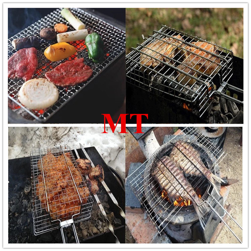 BBQ Barbecue Grill Mesh Netting e lahloang 295mm le 330mm ho Marakeng oa Korea