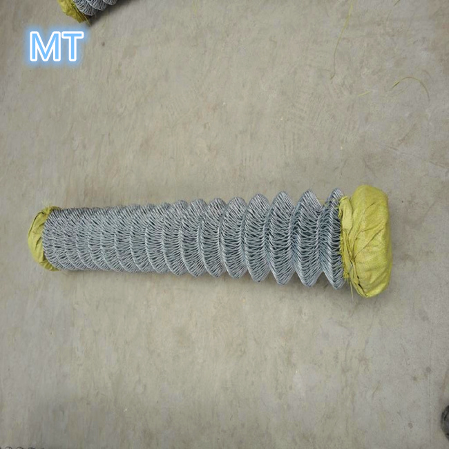 Chain Link Fencing Hot Dipped Galvanized 5X5cm Hole