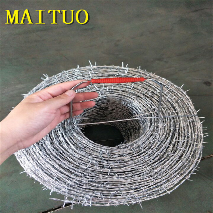 ລວດ Galvanized Barbed Wire ສໍາລັບຄວາມປອດໄພ (XA-BW002)
