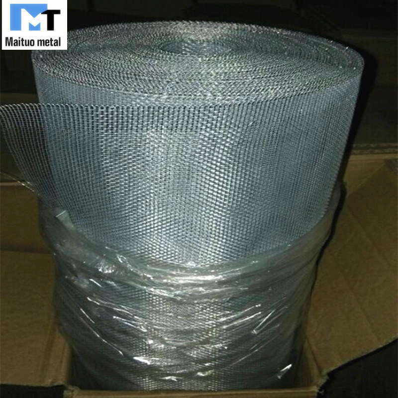 Pantalla de malla metálica de buena calidad Material de aluminio 18X16mesh