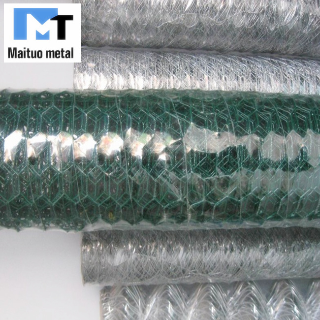 Hexagonal Wire Netting Hot Dipped Galvanized/Electro Galvanized 3/4" 1/2" 1"
